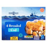 Breaded Cod 500g 4 Pack The Fishmonger